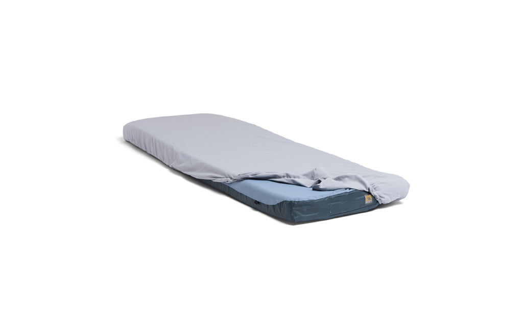 Hest single sleeping pad with fitted sheet. perfect for van conversions