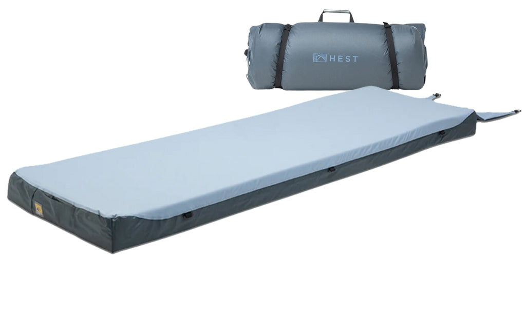 Foam sleeping mat for camping and for van life conversions and bedding. fitted sheets available