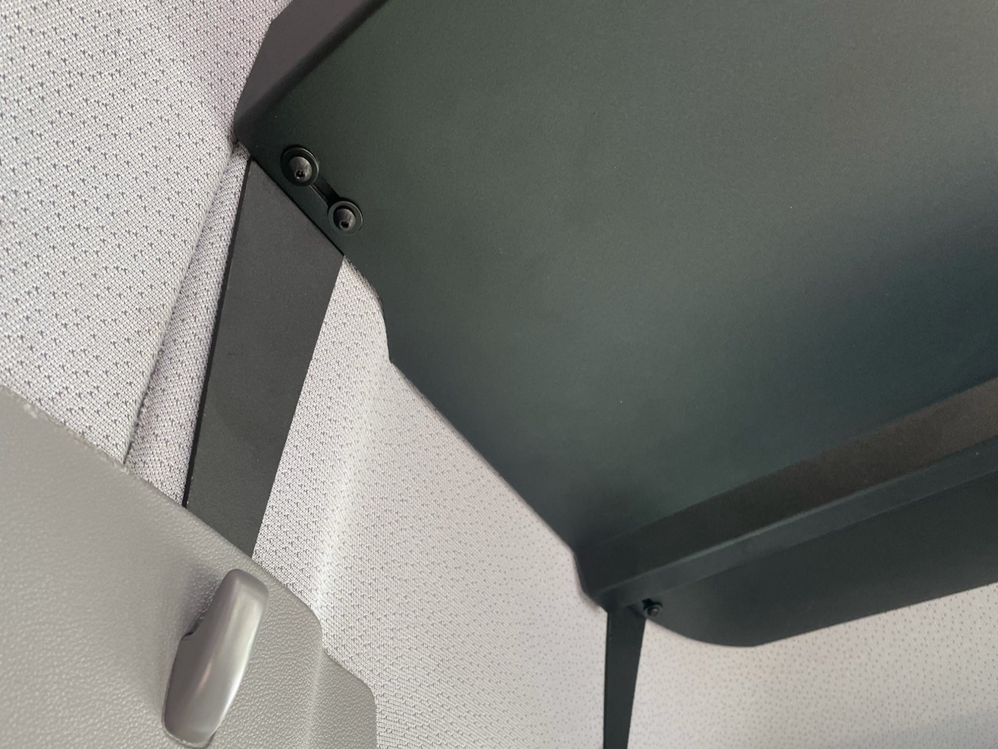 Sprinter headliner Shelf with Curtain Rod and Liner 2007-2018