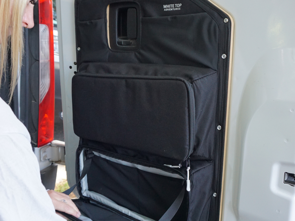 Mercedes Sprinter Rear Door Storage Panels Bundle (Upper, Middle & Lower)